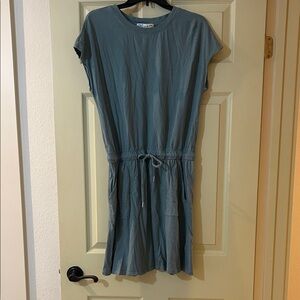 C&C California Teal Midi Dress